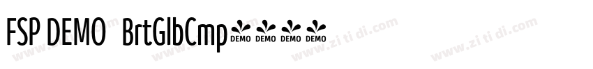 FSP DEMO   BrtGlbCmp字体转换